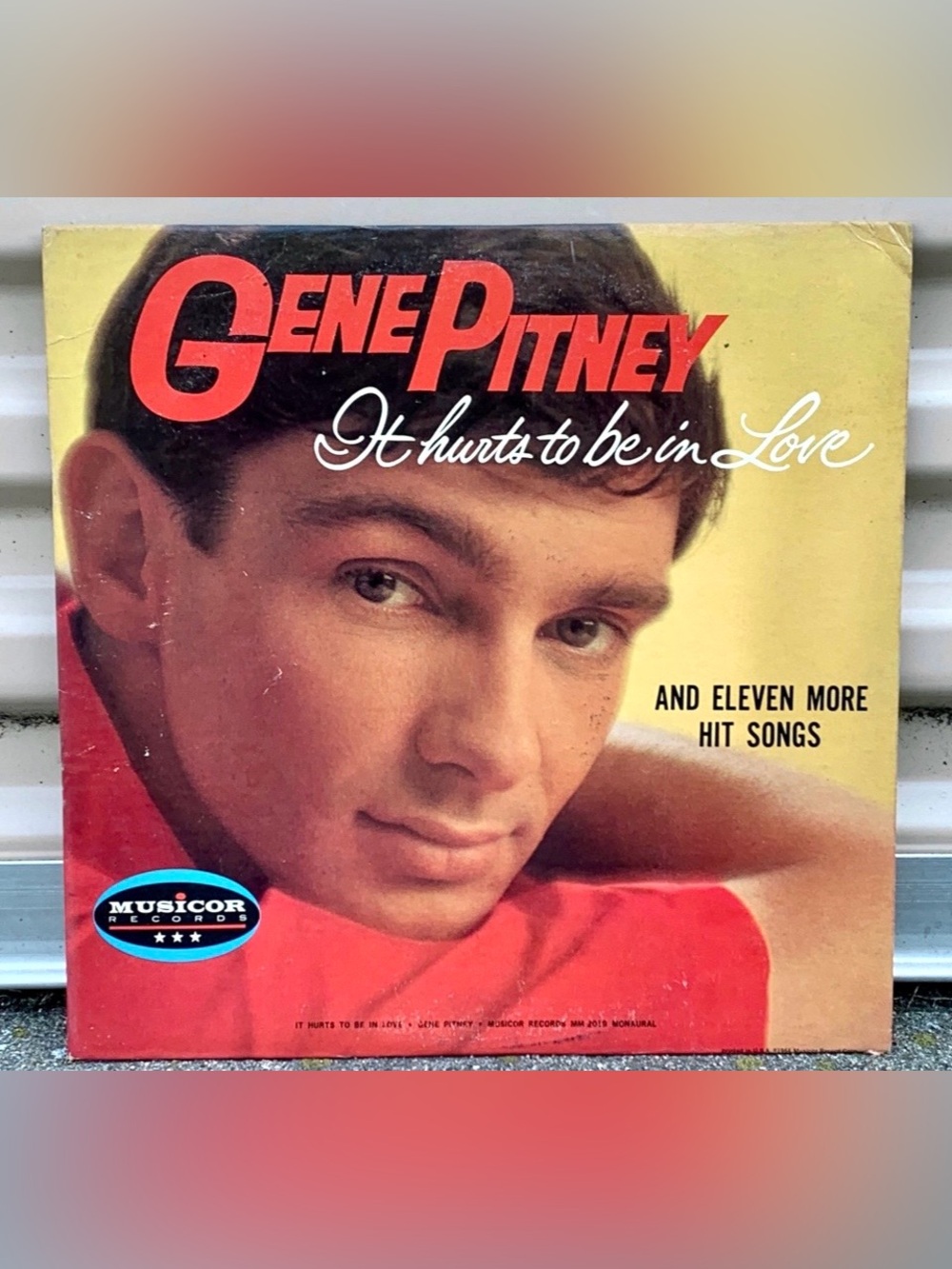 GENE PITNEY It Hurts To Be In Love Vintage Vinyl LP Record Album